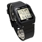 Casio Lf30w-1a  Chronograph Watch  Resin Band  5 Alarms  Illuminator  World Time