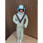 Vtg 1972 Ideal Evel Knievel Stunt Cycle Doll Figure W  Helmet   Suit 7  Collect