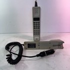     Vtg Rare California Mobile Cell Phone Ultra Classic By Motorola W antenna