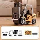 1 64 Rc Forklift Toy  7ch 2 Mode Mini Remote Control Forklift Truck  2 In 1 Lift