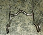 Western Stainless Grazing Engraved  5  Curb Bit 7  Shanks  