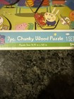 Peppa Pig Playtime Chunky Wood Puzzle 8pc Wooden Toddler Preschool Nwt
