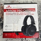 Redragon H858 Arrow Pro Carbon - Wireless Gaming 2 4g  Bluetooth  Usb And 3 5 Mm