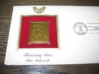 Blue Paloverde 1998 Flowering Trees Gold Golden Replica Fdc Stamp Cover
