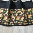 Black Tacos Peppers Food Server Waitress Waist Half Apron 3 Pocket  Restaurant 