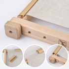 Beech Wood Cross Stitch Scroll Frame Set 40x56cm 15 7x22in Embroidery Hoop