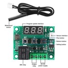Aediko W1209 Dc 12v Digital Temperature Controller Board Blue Clear