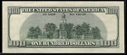 1996  100 Dollar Bill Misaligned Second Print Error Federal Reserve Note