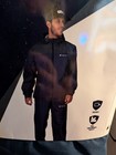 Frogg Toggs Vapor Rain Suit Men Md lg Navy Blue Gray Jacket Pants Set Nwt