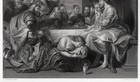 Superb Rubens 1800s Biblical Engraving Christ   The Pharisees Framed Signed Coa