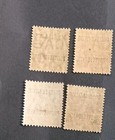 Gilbert And Ellice Islands 1911 0 5d To 2 5d  Sg 1  2  3  4 Sc 1 - 4 Mnh mlh 