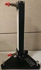 Air Products Glass 150mm 2-ball Rotameter Flow Meter W turn Control Valve