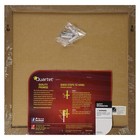 Quartet Frameless Modular Tile Bulletin Board  14 X 14 Inches  Cork  48112 