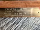 Horse Statue Trophy Brass Vintage Figurine Cape May Nj 1968 Quarter Horse