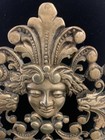 Rare Antique French Letter Holder Bronze Circa 1800   s Opulent Heavy Non-magnetic