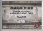 2017 Topps The Walking Dead Evolution Relics Walker  r-w4 10k8