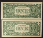 2 - 1957  1 Silver Certificates -  1 Star Note    xf au  - Free Ship  S6246