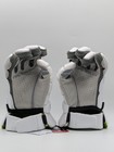 Maverik 12  M6 Lacrosse Gloves White silver Size Large 2026 Model New With Tags