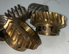 Union Boston Gear 12pitch 20 Teeth Bronze steel Worm Gear Set 2 Lead 10 1     Bore