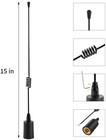Long Range Vhf Marine Radio Antenna 156-163mhz Antenna Pl259 Connector With 16 5