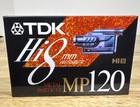 2 Tdk Hi8 Mp 120 8mm Camcorder Videotape New Sealed Hi8mp Made In Japan