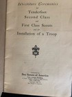 1929 Investiture Ceremonies Boy Scouts Of America Service Book