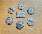 Grand Canyon Nps Tokens Route 66 Smokey The Bear Set Of 7