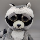 Feisty Pets Rampage Raccoon Small Plush Stuffed Animal Gray Black White 2015