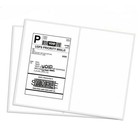 1000 Shipping Labels 8 5 x5 5  Rounded Corner Self Adhesive 2 Per Sheet Blank Us
