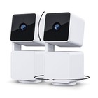 Wyze Pan Tilt Zoom Wi-fi Security Camera 1080p Color Night Vision 2-pack