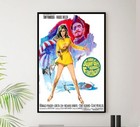 Fathom 1967 - French - Raquel Welch - Classic Movie Poster