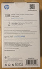 Hp Sprocket Studio Plus Bundle 108 Sheets 4x6 Photo Paper    Free S h 