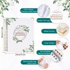 188 Pages Wedding Planner Book Organizer With Sticker Pockets Gift Box Hardcover