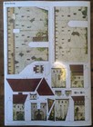 Schreiber-bogan Vintage Paper Castle Press Out Book Model Kit New 