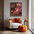 Halloween Paint By Numbers Kit 12 X 16 Inch Diy Adult Craft