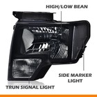 Headlights Assembly Fit Ford F150 2009-2014 2pcs