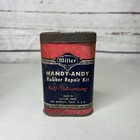Lot Of 4 Vintage Rubber   Tire Repair Patch Kits Millers  Knicks  Bowes  Balkamp