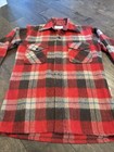 Wool Mens Button Up Vintage Jacket shirt Pacific Woolens Warm Nice  Sz Medium 