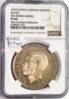 Great Britain    1937    Crown Fantasy Ina Retro Model Ngc Pf66 Silver