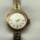 Favre-leuba Vintage 9k Yellow Gold Women s Cocktail Watch Mechanical Automatic