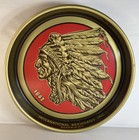 Iroquois Indian Head Beer   Ale Tray International Breweries Buffalo Ny 4g79