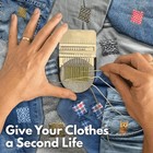 Portable Loom Knitting Kit patch Kit Weaving Loom For Quickly Sewing Repair