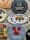 Lot  15  Beer Cardboard Bar Coasters   Stickers Craft Breweries Home Bar All New