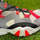 Nike Air Scream Mens Size 12 Gray Red Athletic Walking Running Shoes Sneakers
