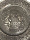 Engraved Pewter Judaica Plate Aaron The Choen