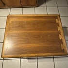 Mid Century Modern Lane Acclaim Dovetail Walnut 2 Tier End Table  0900-05