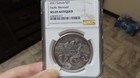 Custom2021 Samoa Silver 2 Tala Pacific Mermaid Ngc Graded Pr69 Antiqued Antique