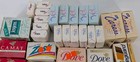 Vintage Soap 38 Bars Dove Caress Camay Zest Safeguard Jergens 1980s   1990s