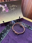 Bare Copper Tensor Ring Cuff Bracelet Knotted Balance And Harmony Cubit