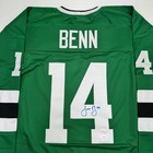 Autographed signed Jamie Benn Dallas Green Retro Hockey Jersey Jsa Coa